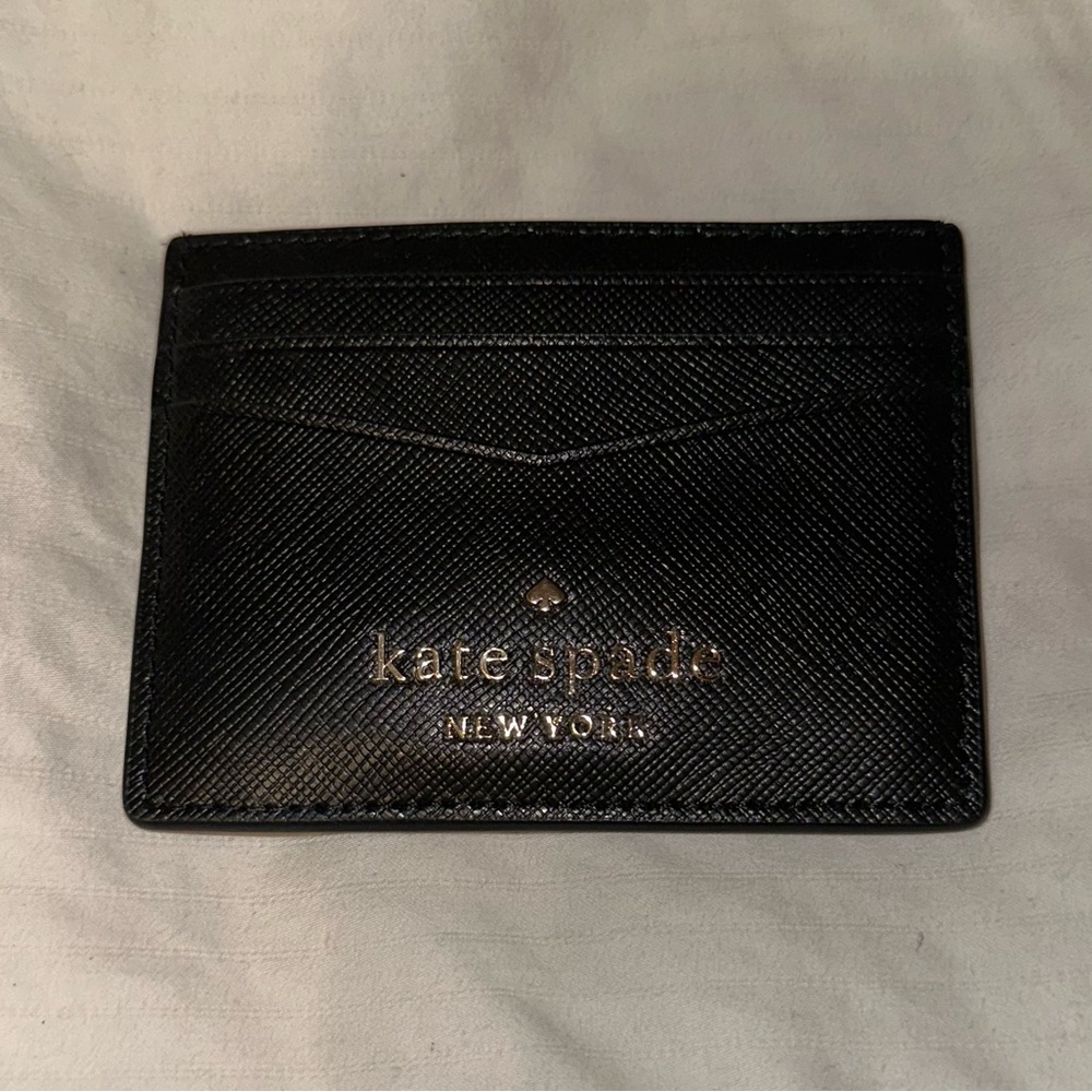 Kate Spade New York Staci Saffiano Leather Slim Card Holder